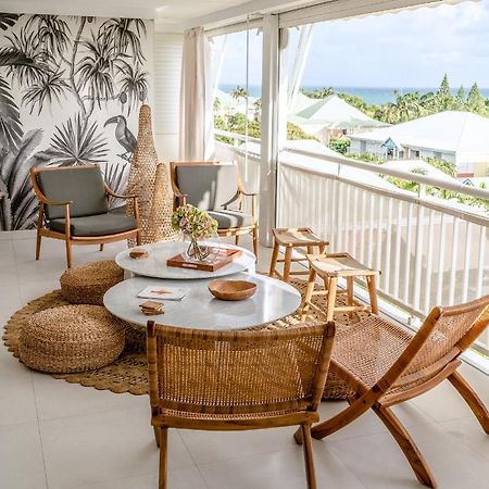 Appartement Toucan - Grand Standing Pleine Vue Mer Saint-Francois  Bagian luar foto