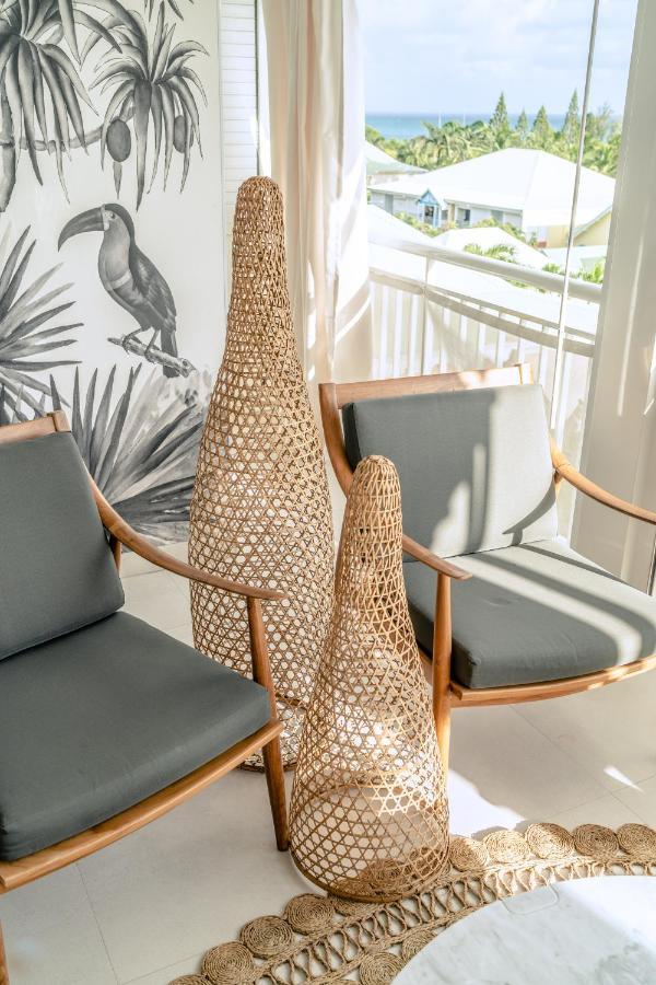 Appartement Toucan - Grand Standing Pleine Vue Mer Saint-Francois  Bagian luar foto