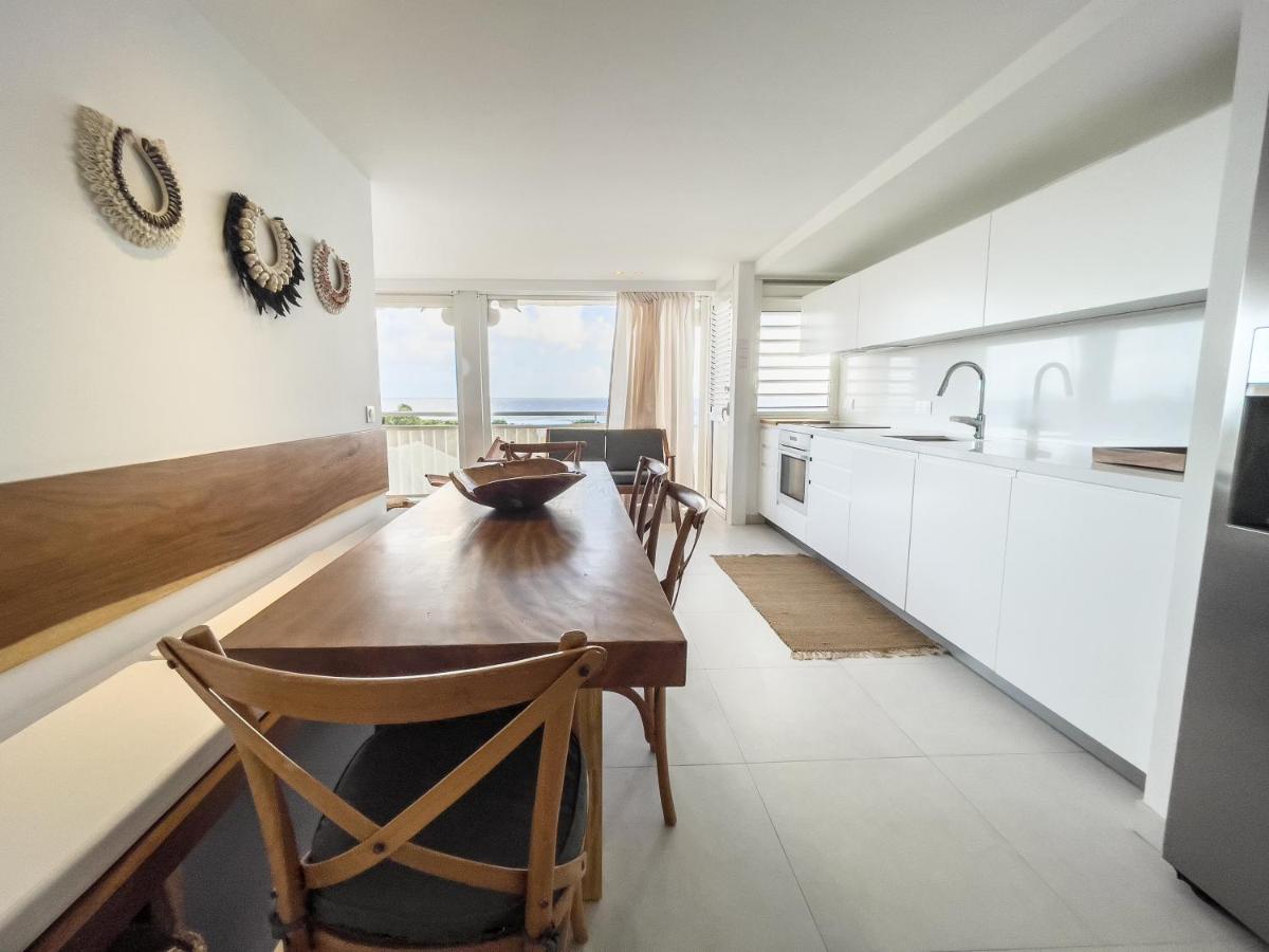 Appartement Toucan - Grand Standing Pleine Vue Mer Saint-Francois  Bagian luar foto